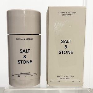{Set of 2} SALT & STONE Santal & Vetiver Extra Strength Aluminum Free Deodorant